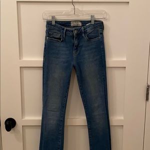Free people cropped jeans